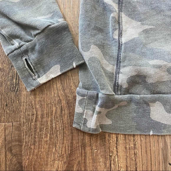 Ragdoll Distressed Camo Sweatshirt - Picture 8 of 8